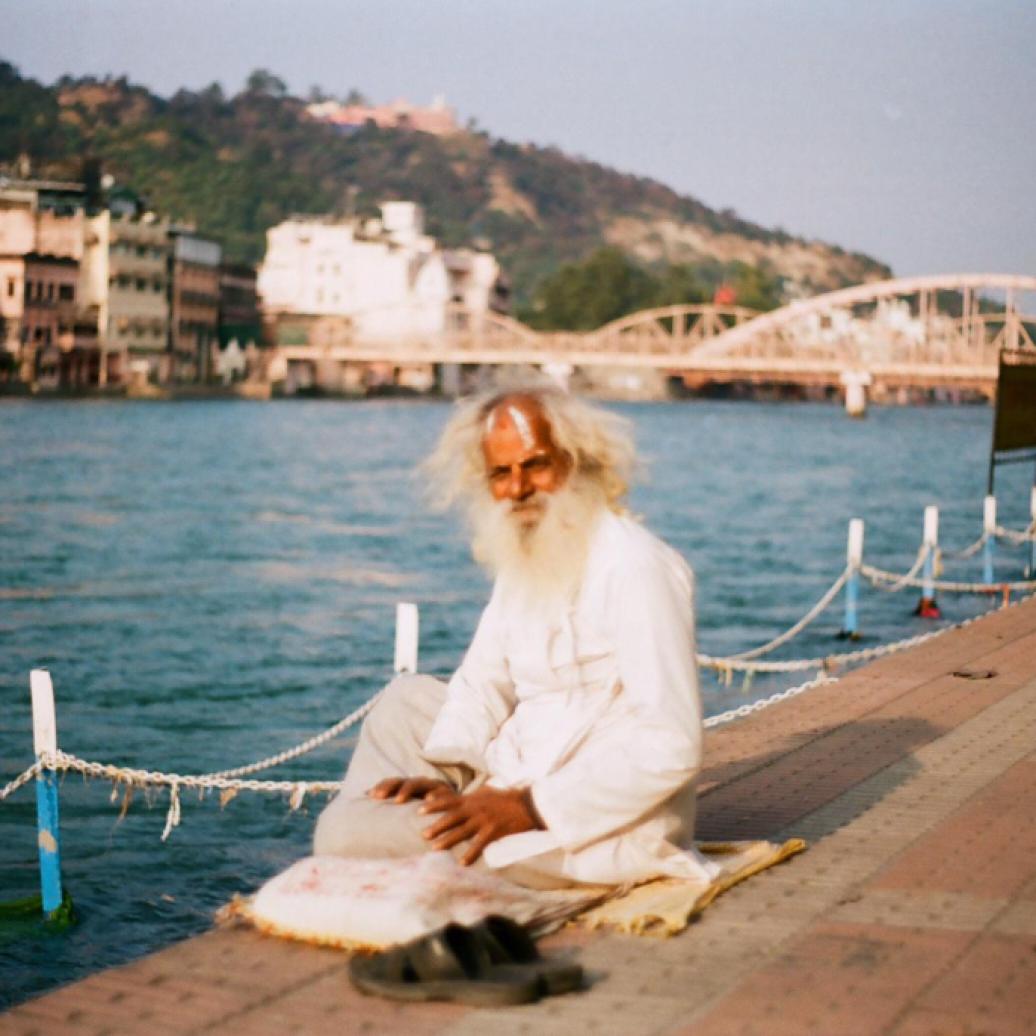 A Sadhu by the Ganges